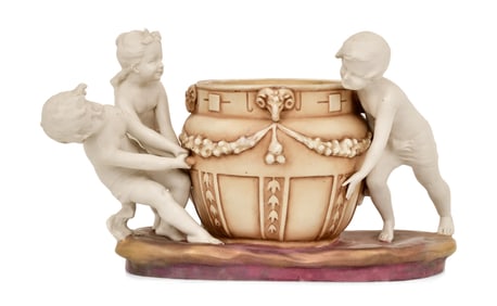 Amphora Pottery Figural Centerpiece
