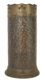 Arts & Crafts Copper Umbrella Stand