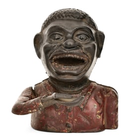 Shepard Hardware Co. Black Americana Mechanical Bank