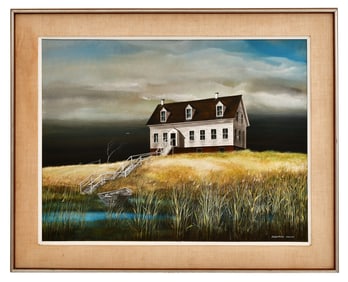 Edward S. Paine (American, 1912-1997), U.S. Coast Guard Station, Chatham, Massachusetts