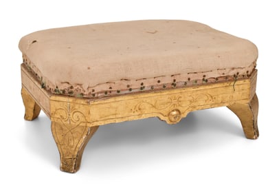American Aesthetic Movement Giltwood Footstool