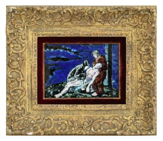 Continental Enamel Plaque, "Deposition from the Cross"