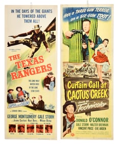 The Texas Rangers Poster and Curtain Call at Cactus Creek Poster