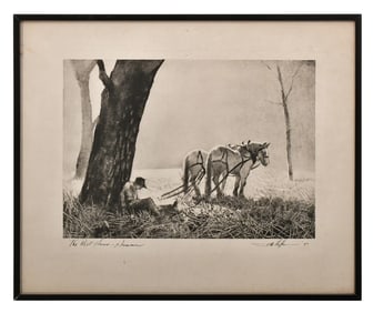 Seth Hoffman (American, 1895-1948), "The Rest Hour - Summer"