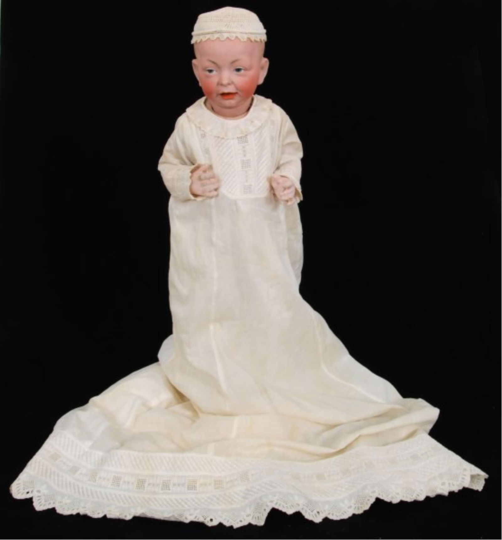 Kämmer & Reinhardt "Kaiser Baby" Bisque Head Doll: Kämmer & Reinhardt "Kaiser Baby" Bisque Head Dollearly 20th centurymarked "K, (star), R, 100, 50"18 in. high