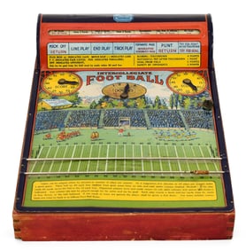Hustler Toy Corp. Intercollegiate Football Tin Game