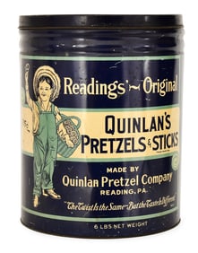 Quinlan's Pretzels & Sticks Tin