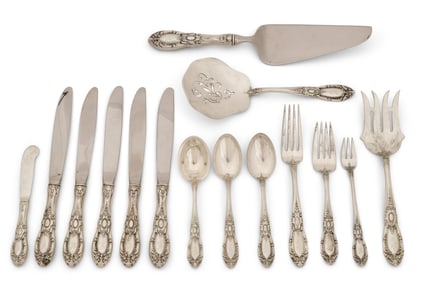 Towle Sterling Silver "King Richard" Flatware Set, 79 Pieces