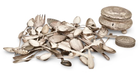 Lot of Assorted Coin Silver Pieces