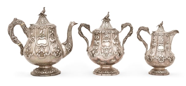 Black, Starr & Frost Sterling Silver Tea Service