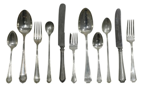 81 Pieces of Sterling Silver Flatware