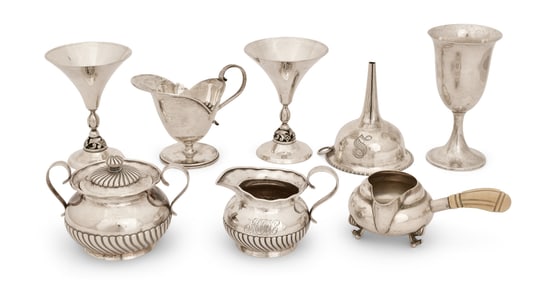 Lot of Eight Sterling Silver Pieces