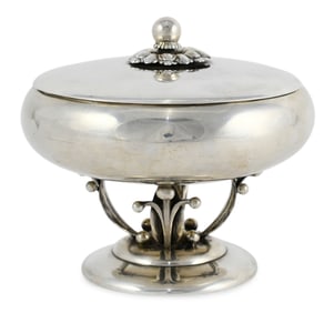 Woodside Sterling Co. Bowl with Cover