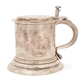 English Sterling Silver Tankard, Circa 1838