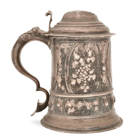 English Sterling Silver Tankard