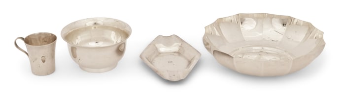 Four Tiffany & Co. Sterling Silver Pieces