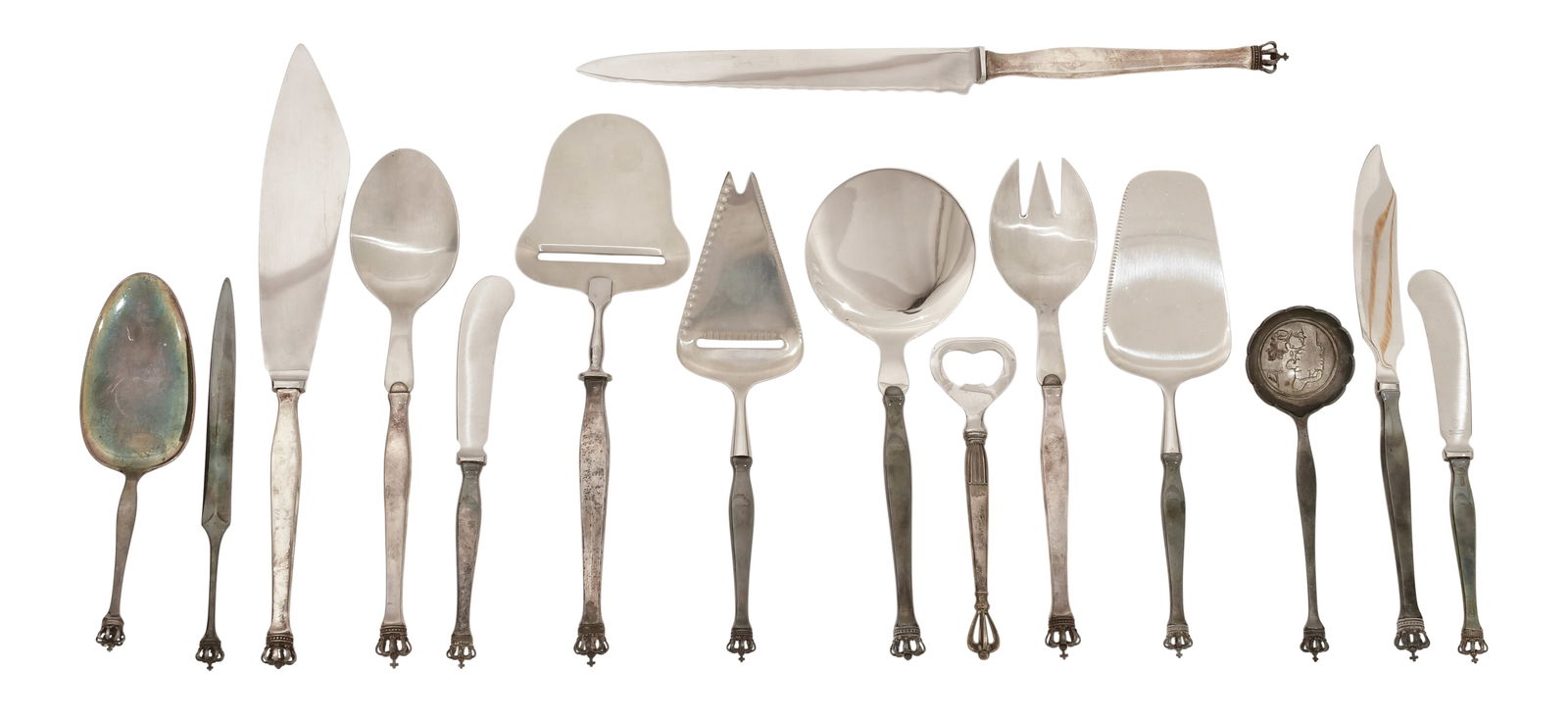 Lundtofte, Denmark, Sterling Silver Serving Pieces (1 of 3)