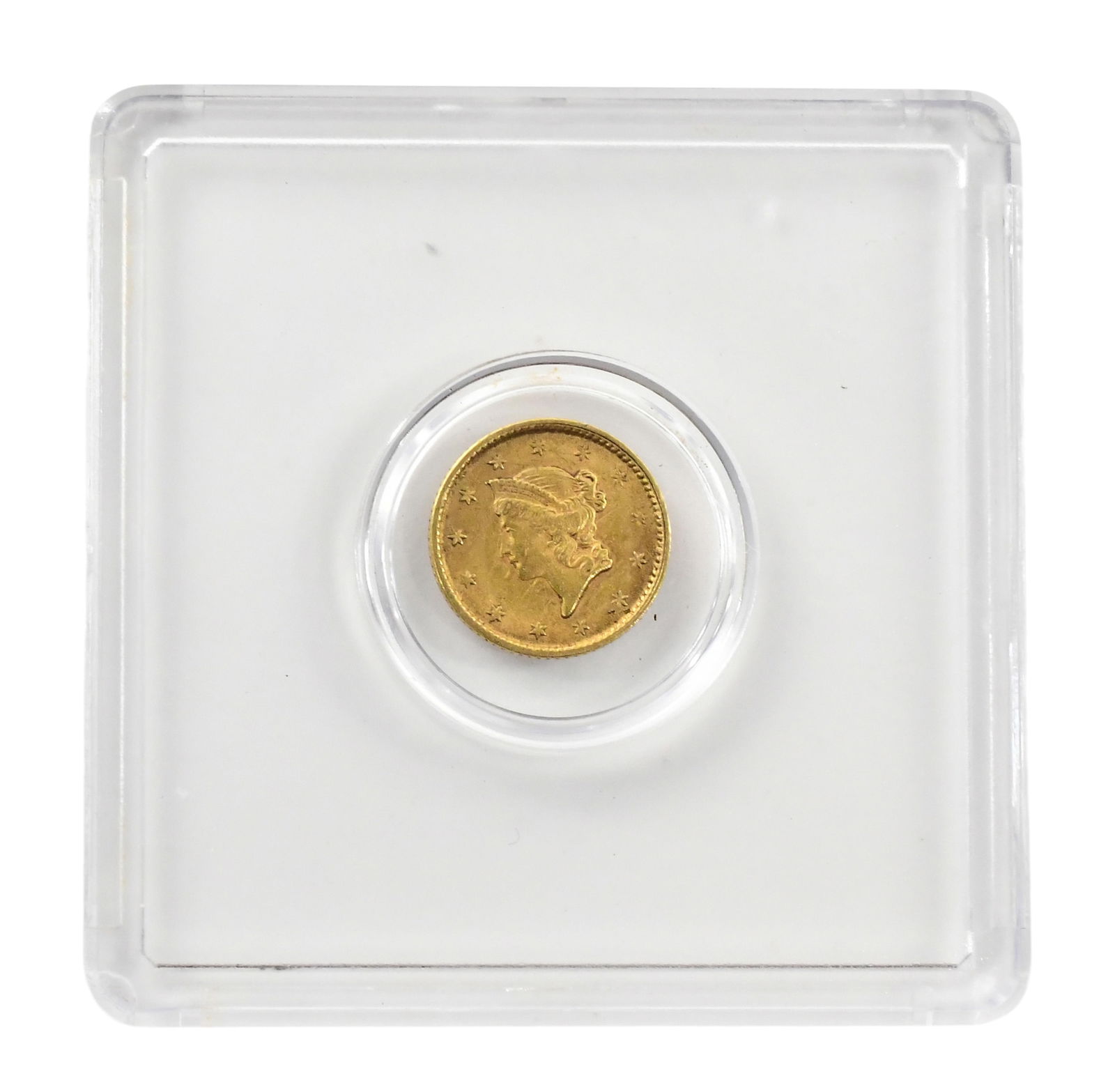 1853 $1 Liberty Head Gold Gold: 1853 $1 Liberty Head Gold GoldOther Notes: Fontaine's Auction Gallery can arrange shipping for this item (USA only).