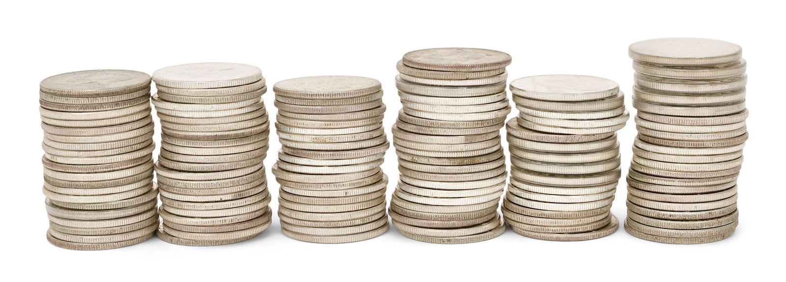 Lot of 114 Mostly Uncirculated American Silver Half Dollars, 102 Kennedy & 12 Franklin (1 of 3)