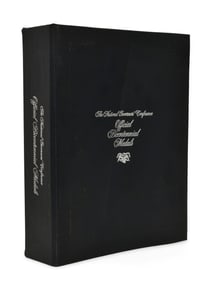 Album of 50 Silver Bicentennial Medallions