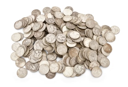 American Silver Quarters, 61.45 Troy Ounces