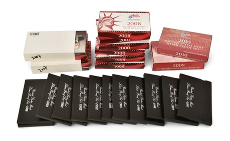 Lot of American Silver Proof Sets