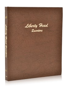 Partial Book of Liberty Head Quarters, 83 Coins