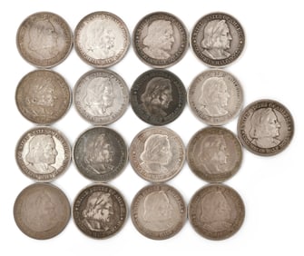 Columbian Exposition Half Dollar Silver Coins