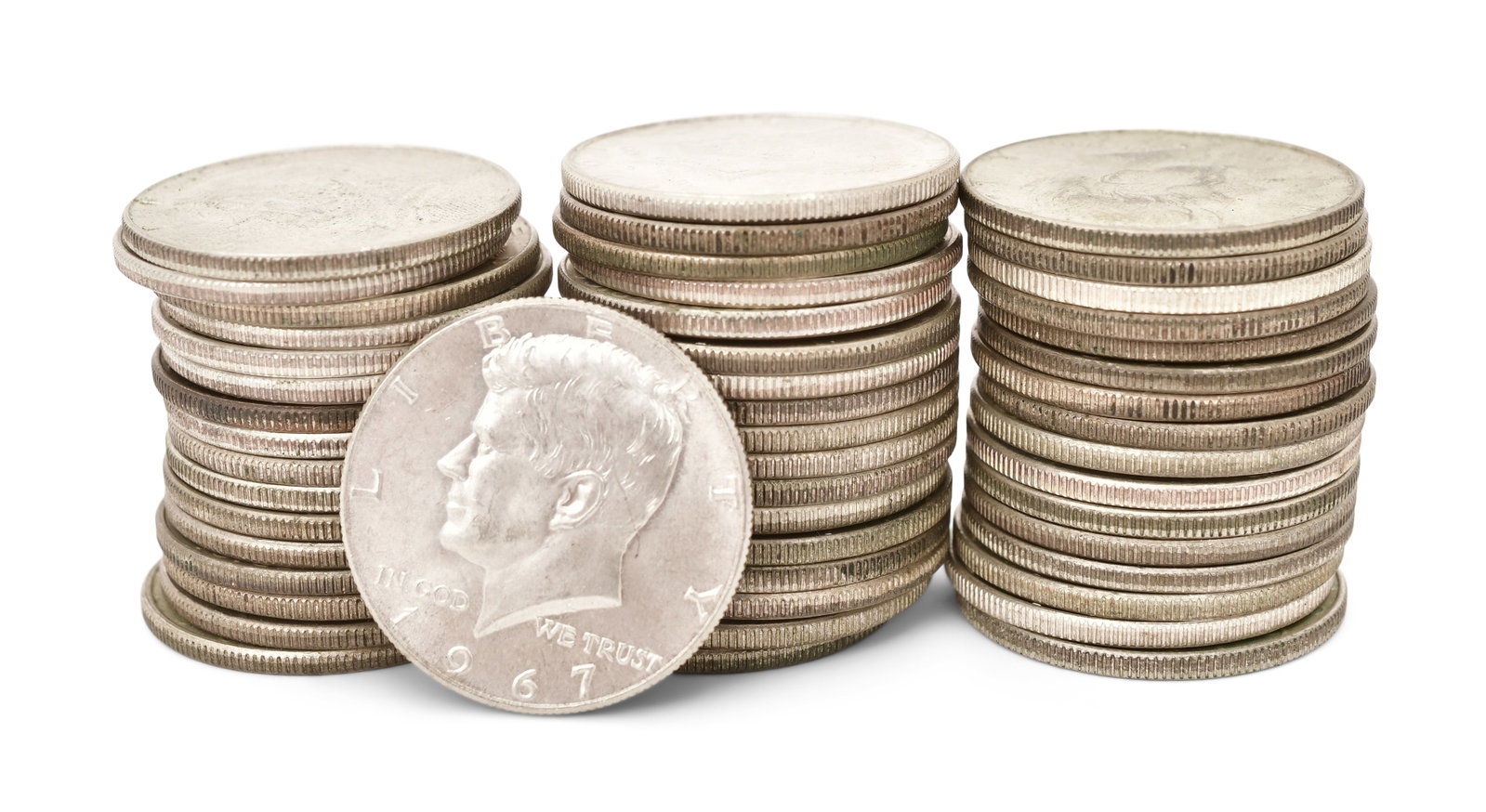 Lot of 59 40% Silver Half Dollars: Lot of 59 40% Silver Half Dollars Other Notes: Fontaine's Auction Gallery can arrange shipping for this item (USA only).