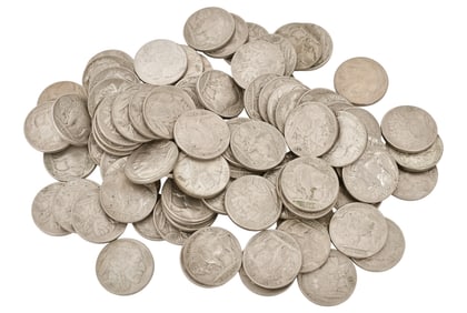 Lot of 91 Extra Fine-Uncirculated Buffalo Nickels