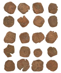 Lot of Twenty Early Coins