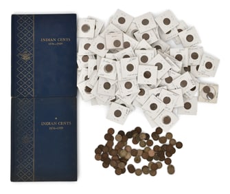 Lot of Indian Head Cents