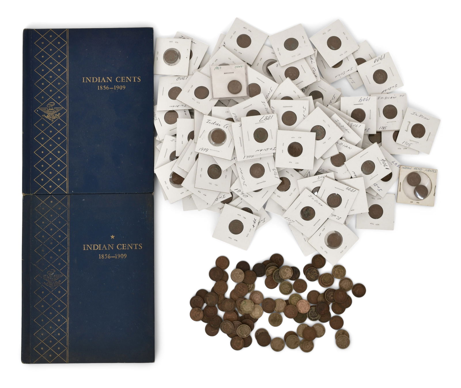 Lot of Indian Head Cents (1 of 5)