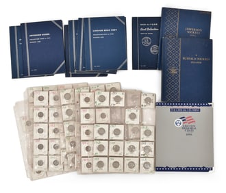 Lot of American Coins & Coin Books