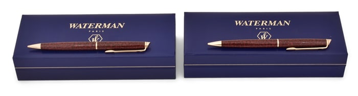 Two Waterman Ballpoint Pens, Paris