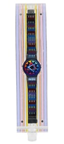 Movado Watch Co., Yaacov Agam (Israeli, b. 1928), "Love Star" Wristwatch
