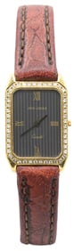 Jean Lassale 18K Gold & Diamond Ladies Wristwatch