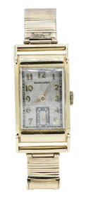 Hamilton 14K Gold Wristwatch