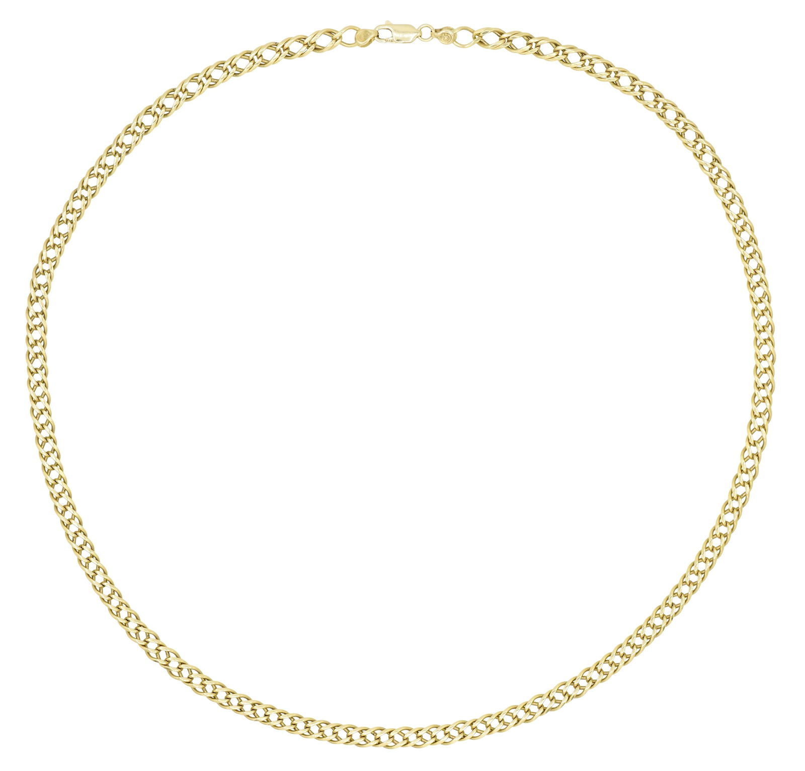 18K Yellow Gold Chain Necklace (1 of 3)