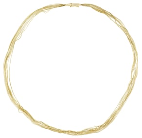14K Yellow Gold Italian Necklace