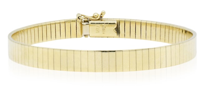 14K Yellow Gold Italian Bracelet