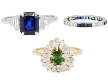 Group of Three Rings