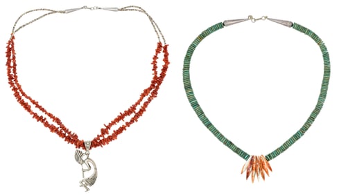 Two Sterling Silver Necklaces