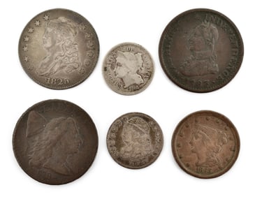 Lot of Early American Coins