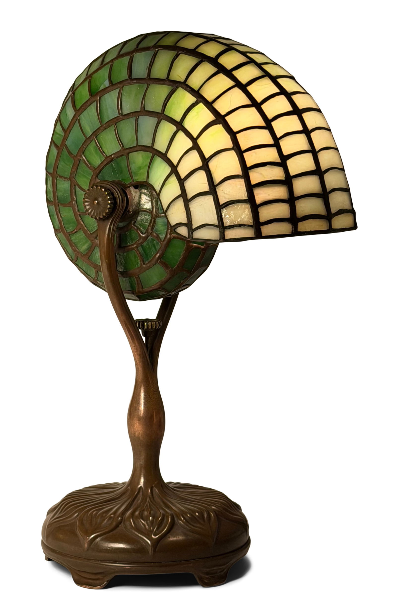 Tiffany Studios "Nautilus" Desk Lamp
