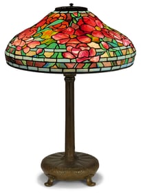 Tiffany Studios "Peony" Table Lamp