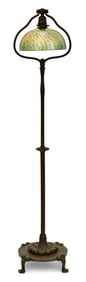 Tiffany Studios "Damascene" Floor Lamp