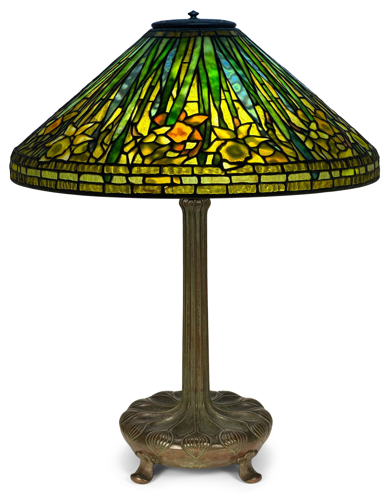 Tiffany Studios "Daffodil" Table Lamp (1 of 7)