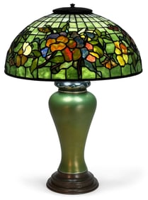 Tiffany Studios "Pansy" Table Lamp