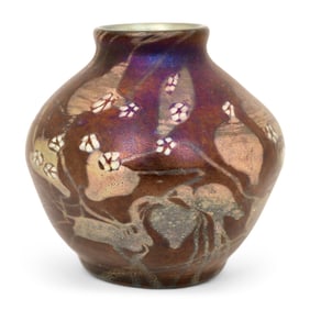Tiffany Studios "Millefiori" Vase, Special Order